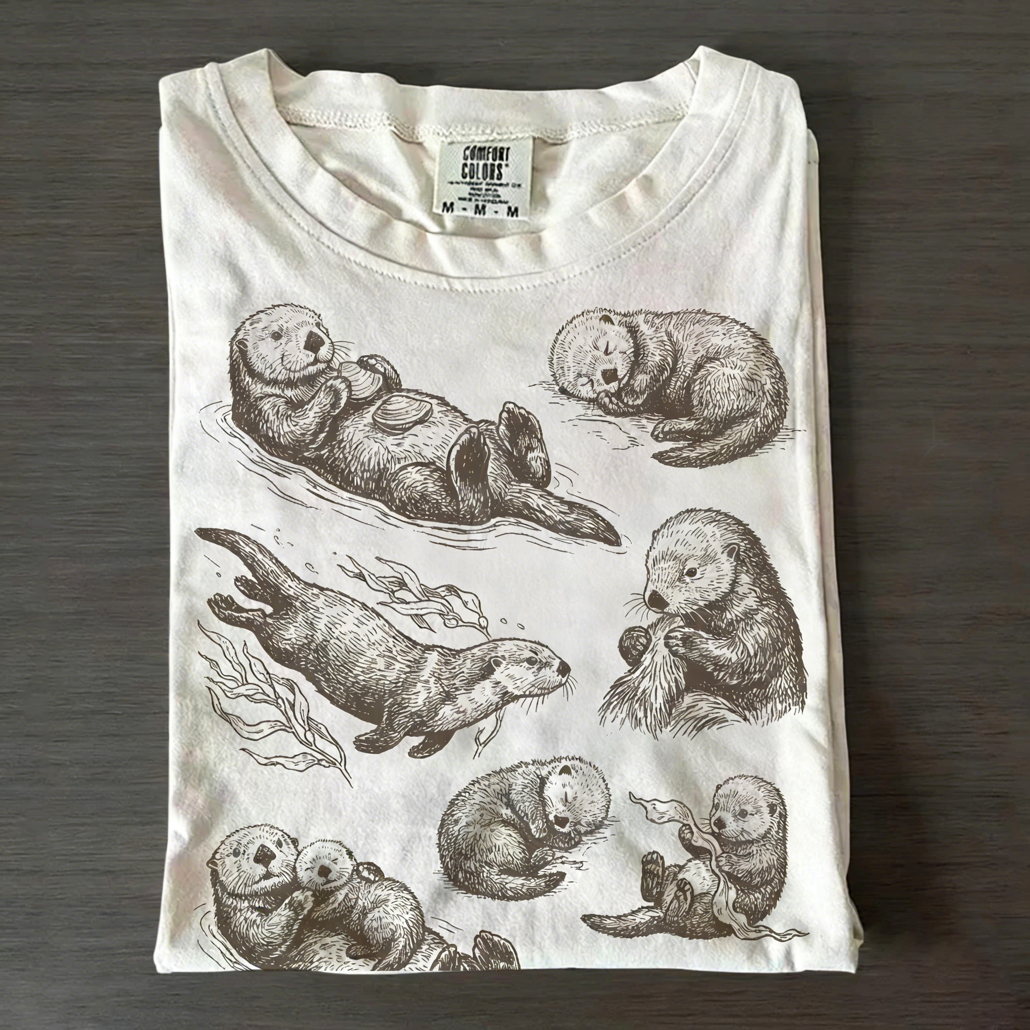 Sea Otter 90s Vintage T-shirt