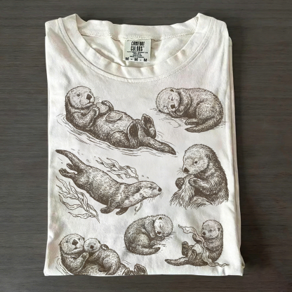Sea Otter 90s Vintage T-shirt