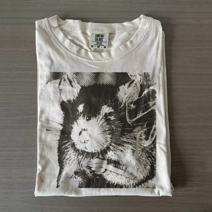 Rat Smoking Cigarette T-shirt