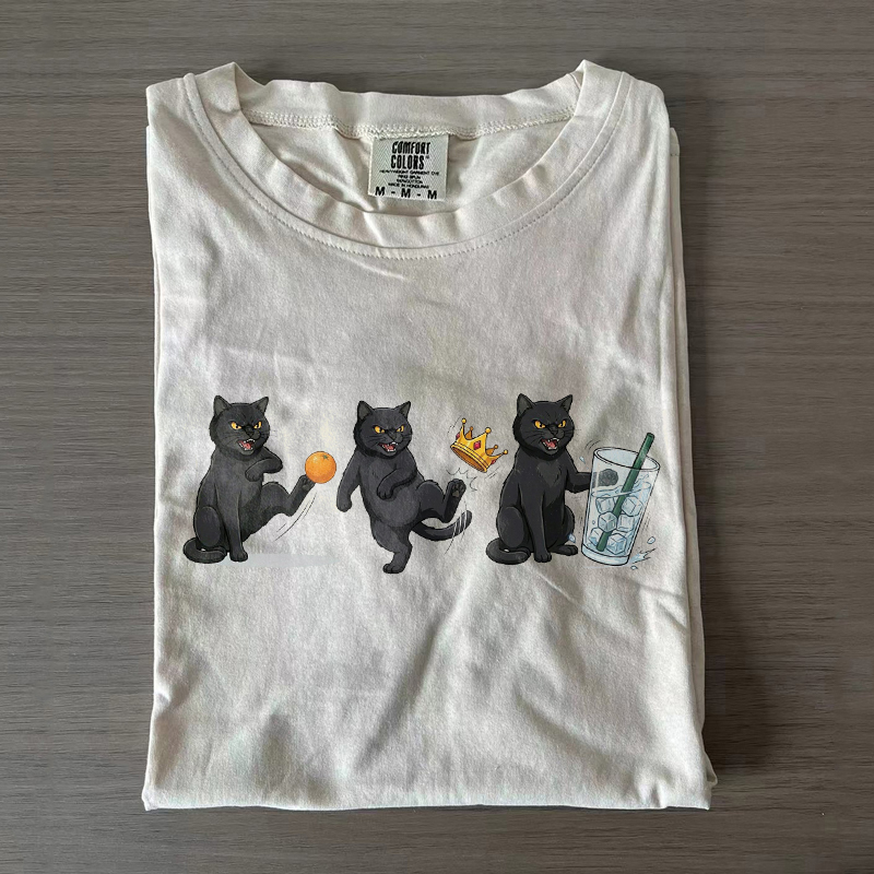 No Kings Cat T-shirt