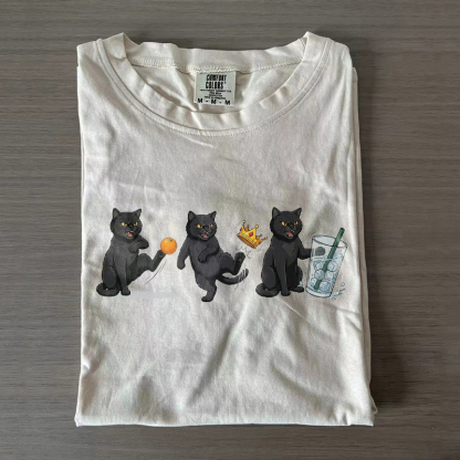 No Kings Cat T-shirt