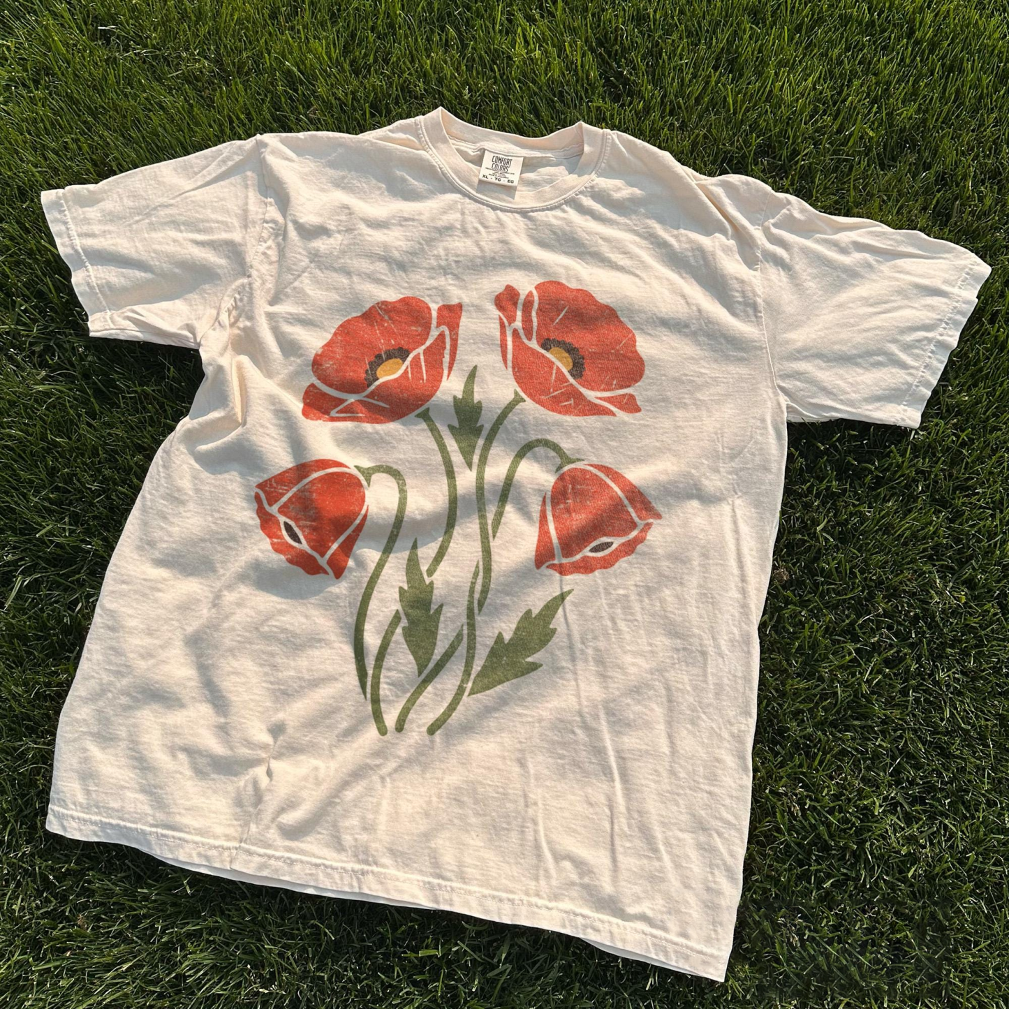 Poppy Flower T-shirt