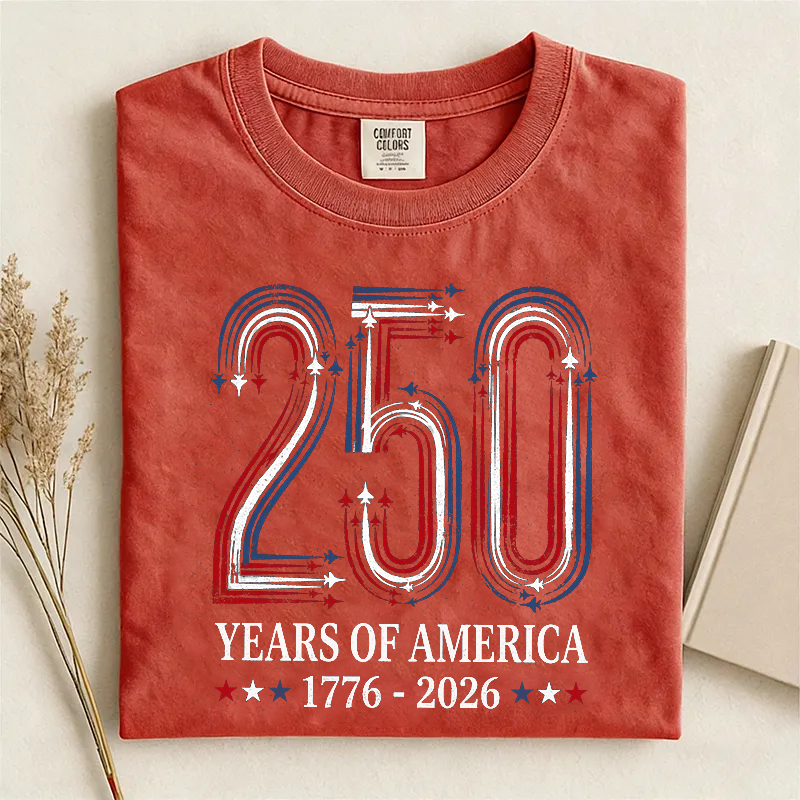 250 Years Of America 1776-2026 T-shirt