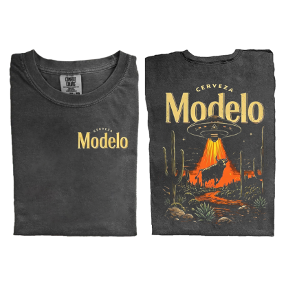 Cerveza Modelo Alien Abduction T-shirt