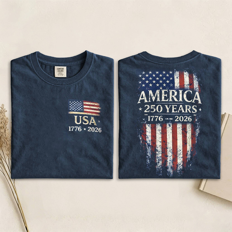 America 250 Years 1776-2026 T-shirt