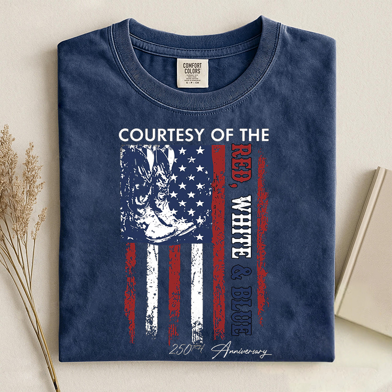 Courtesy Of The Red White & Blue T-shirt