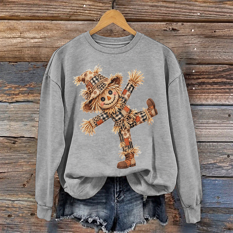 Patchwork Scarecrow Sweatshirt