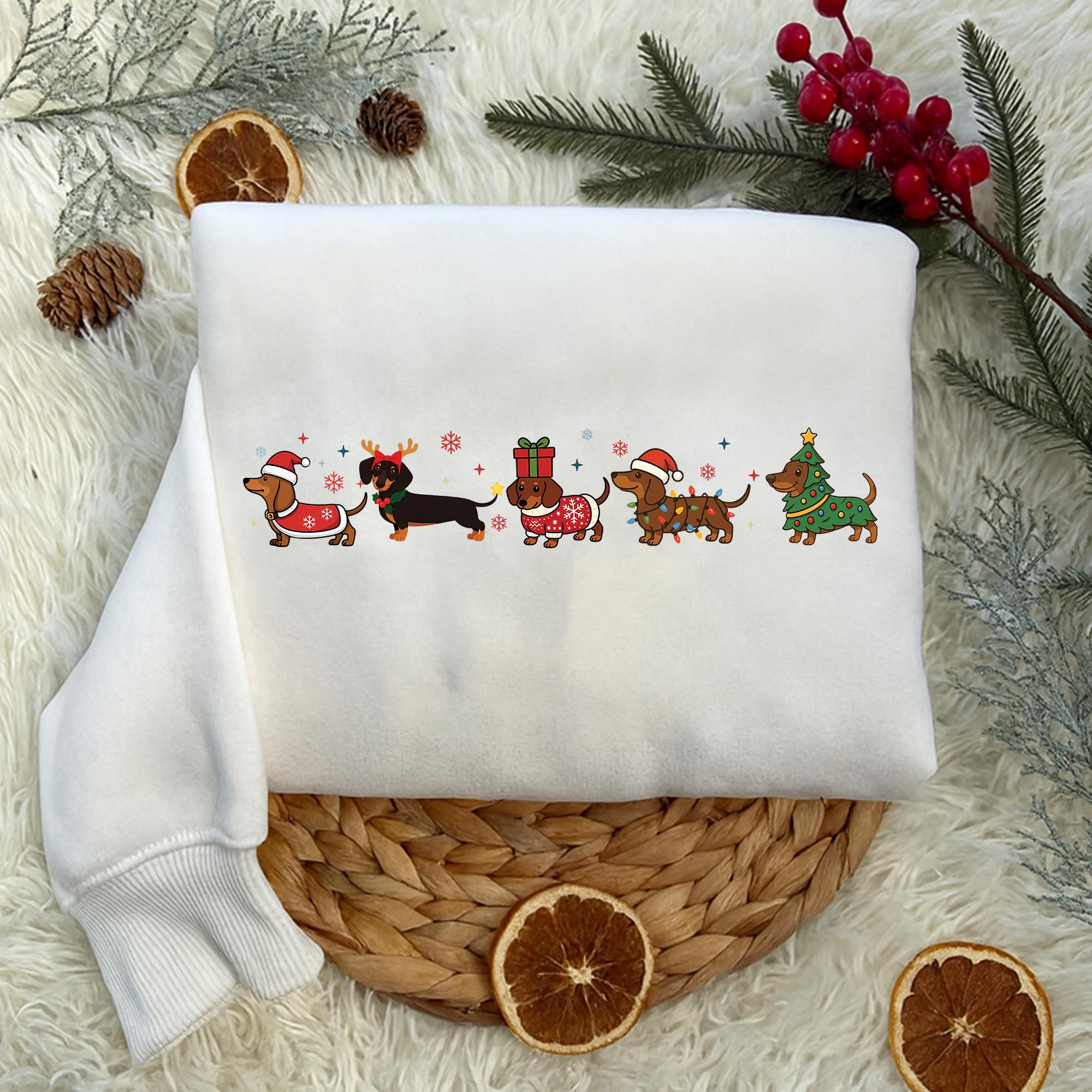 Dachshund Christmas Sweatshirt