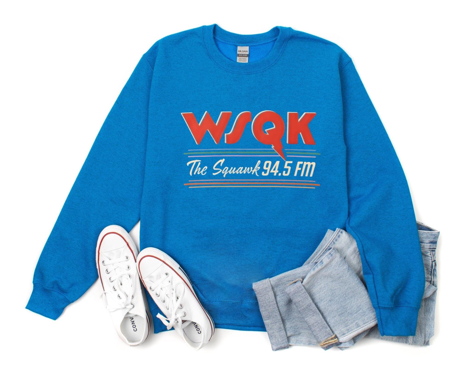Wsqk The Squawk 94.5 Sweatshirt