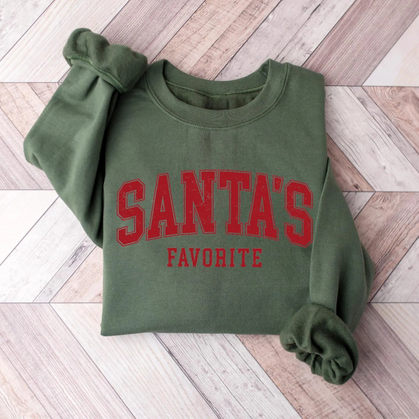 Santas Favorite Christmas Sweatshirt