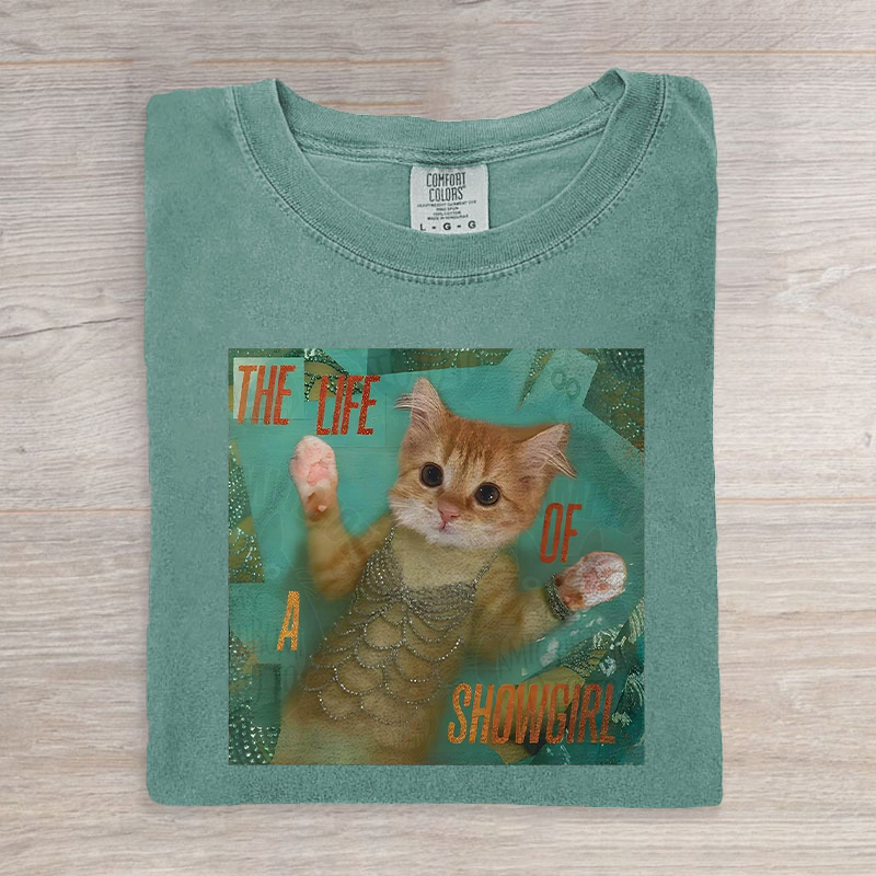 Kitty The Life Of A Showgirl Album T-shirt