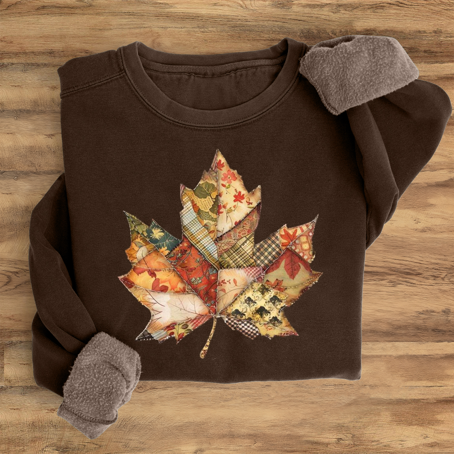 Autumn Leaves Puzzle Sweatshirt