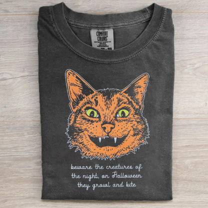 Halloween Cat T-shirt