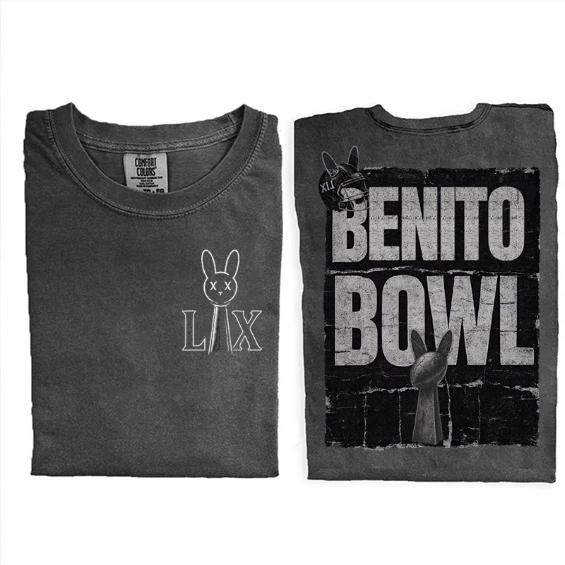 Retro Benito Bowl Bad Bunny LX T-shirt