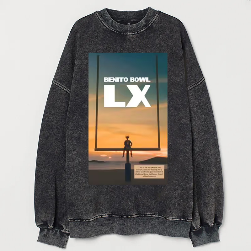 Benito Bowl LX Football Vintage Sweatshirt