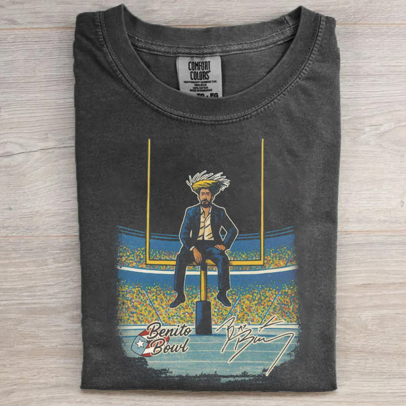Benito Bowl Puerto Rico Football T-shirt