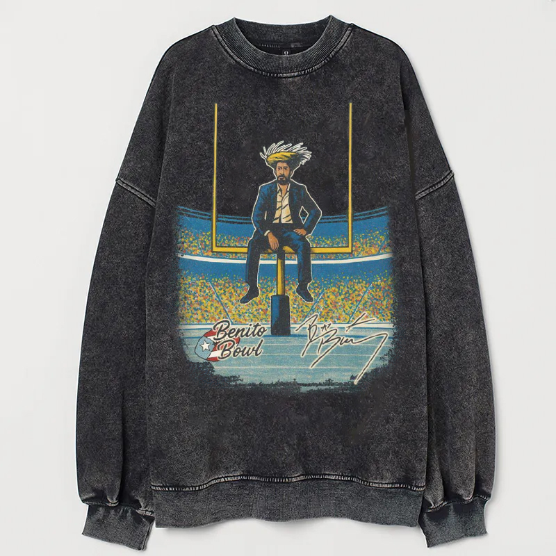 Benito Bowl Puerto Rico Football Vintage Sweatshirt