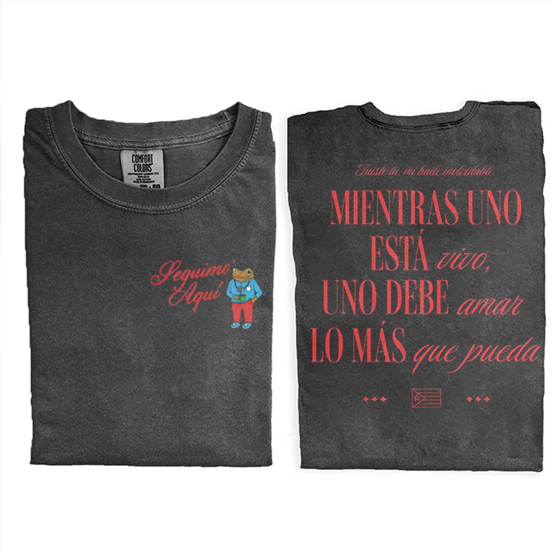 Bad Bunny Seguimo Aqui T-shirt