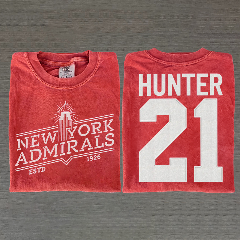 Hunter 21 New York Admirals T-shirt