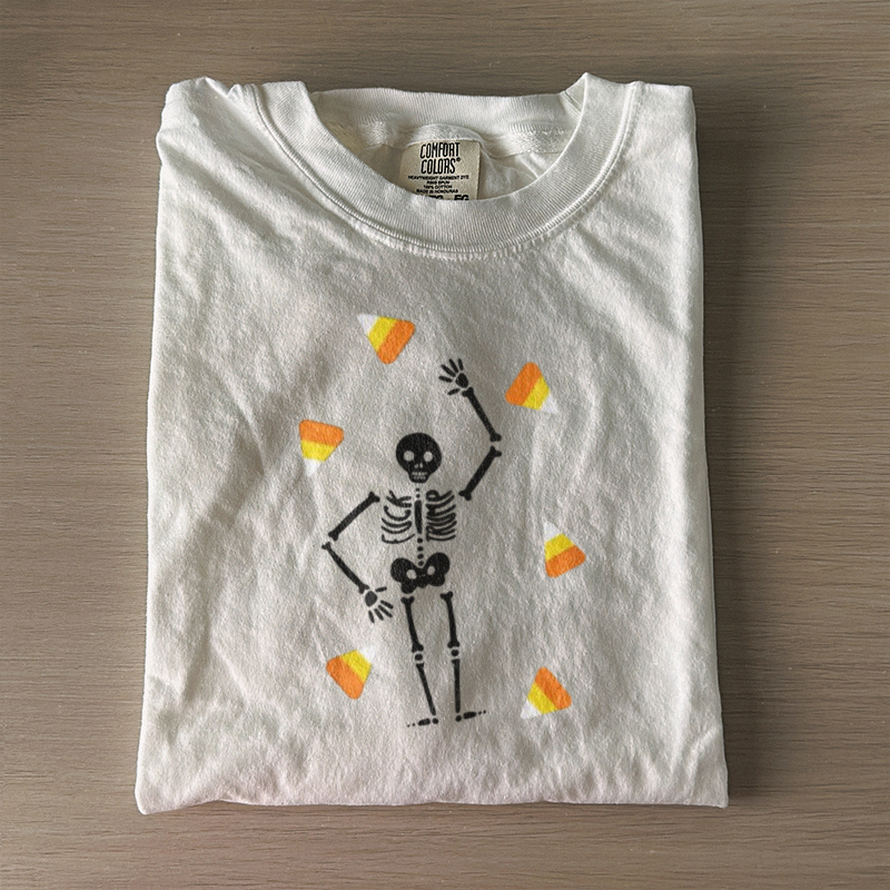 Slightly Subtle Halloween Skeleton T-shirt