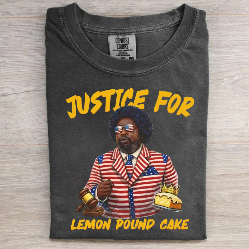 Justice For Lemon Pound Cake T-shirt