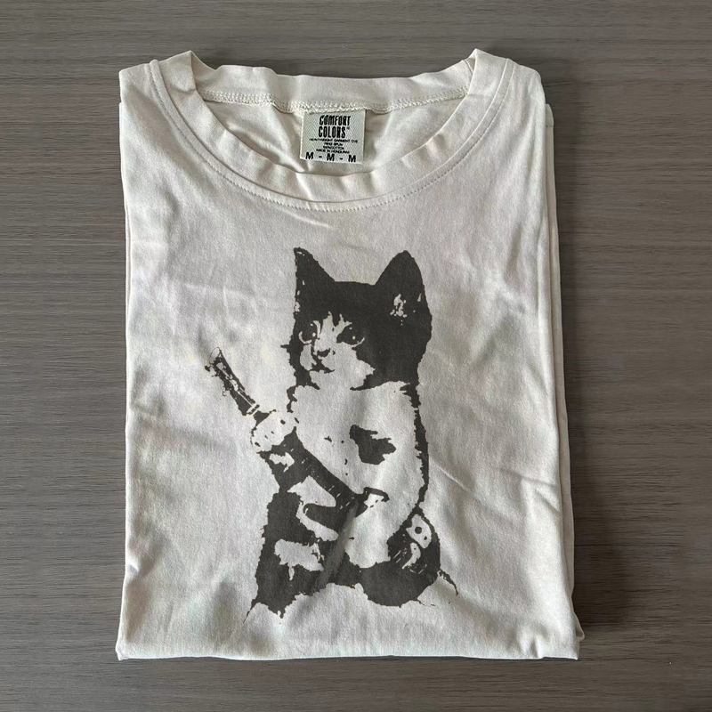 Rockstar Kitten Y2K T-shirt
