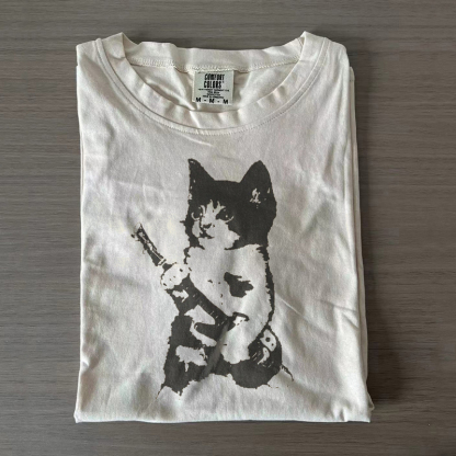 Rockstar Kitten Y2K T-shirt