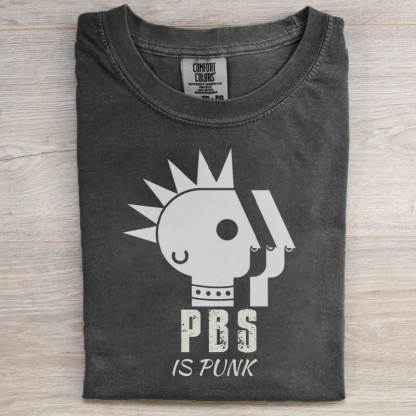 PBS Is Punk T-shirt