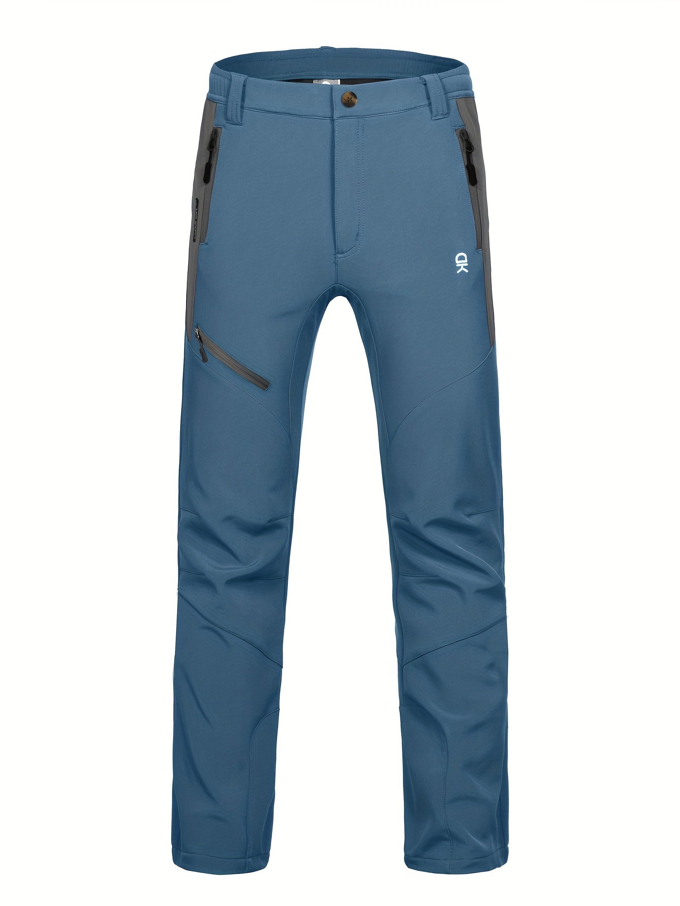 Men's Fleece Lined Softshell Hiking Pants