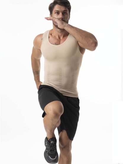 Men's Moisture Wicking Sleeveless Shirt Training Vest