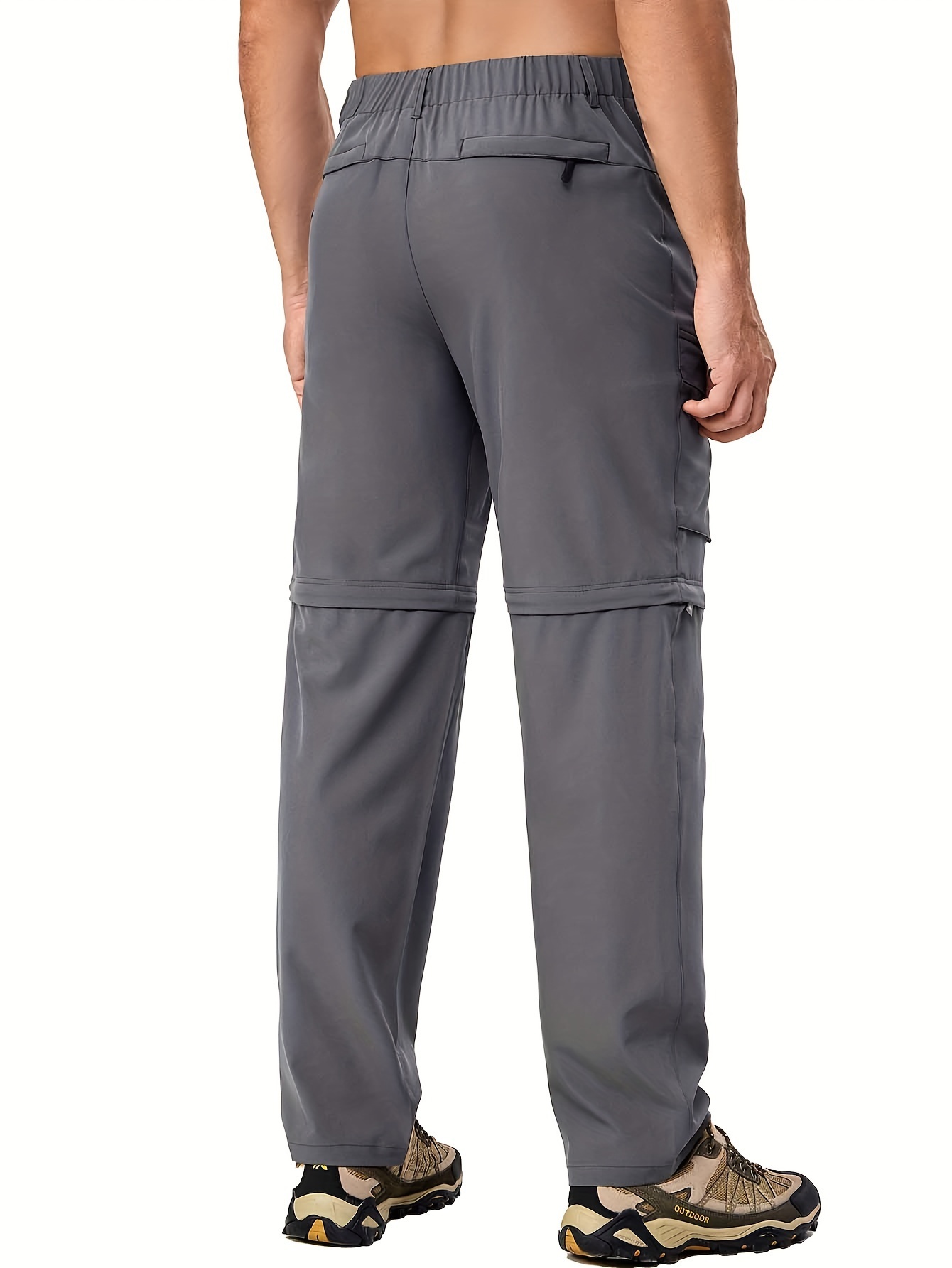 Men's Zip Off Convertible Quick Dry Cargo Pants 