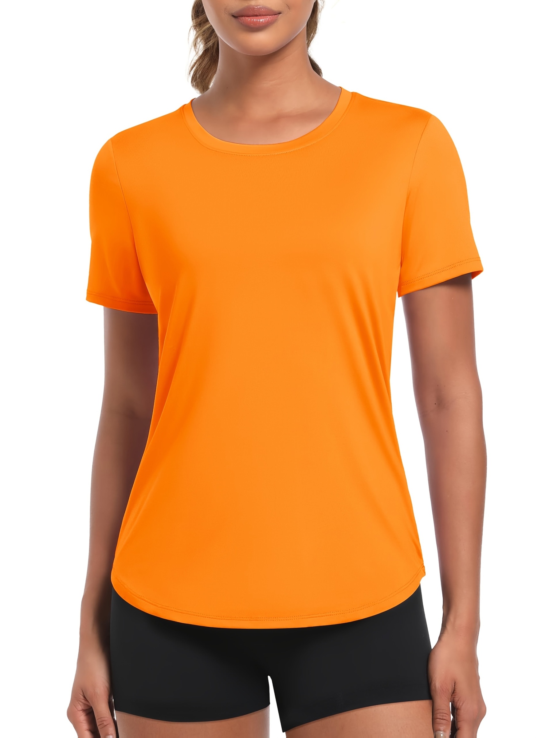 Women's UPF80+ Sun Protection Workout T-Shirt