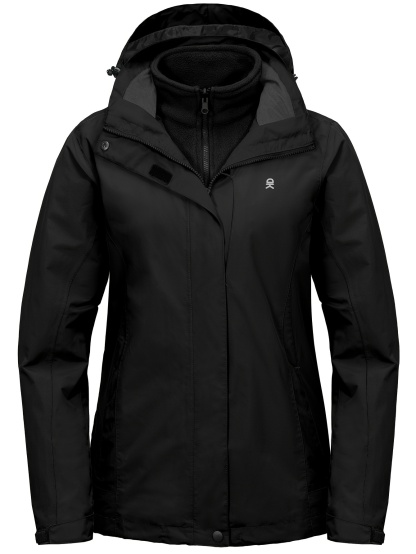 Women's 3-in-1 Winter Ski Jacket 