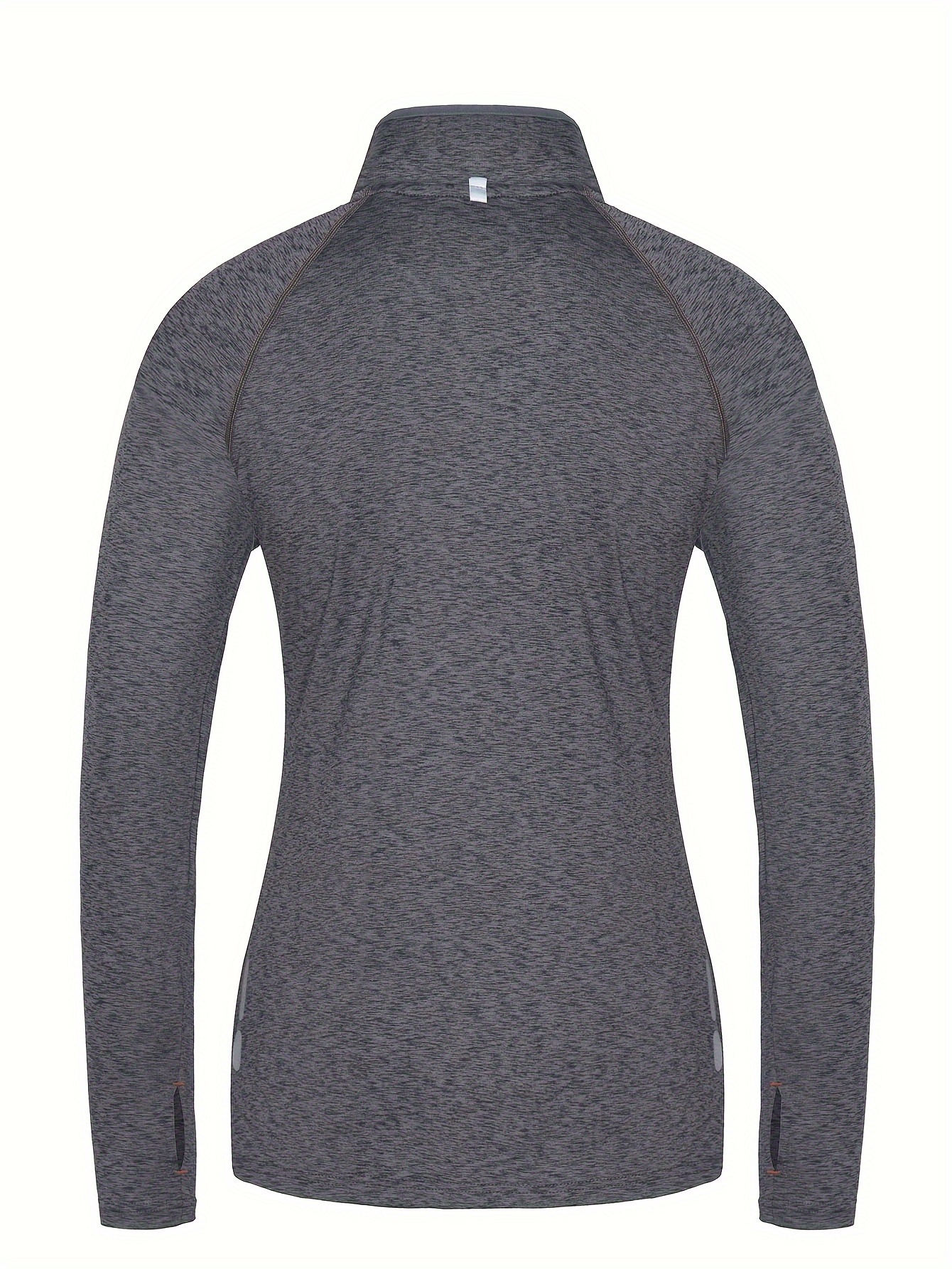 Long Sleeve Quick Dry Women's Half-Zip Moisture Wicking T-Shirt