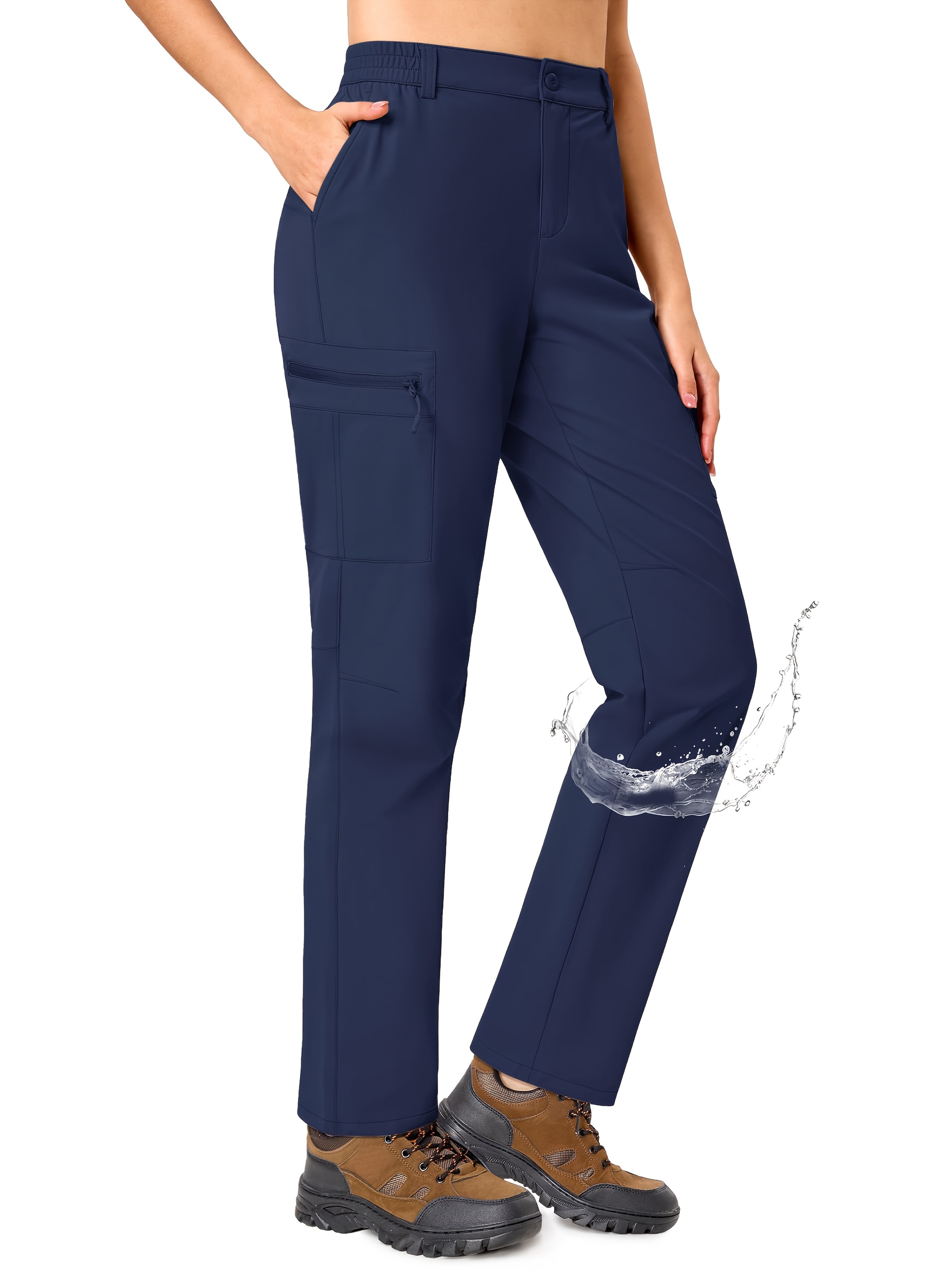 Women's Lightweight Quick-Dry Hiking Cargo Pants 
