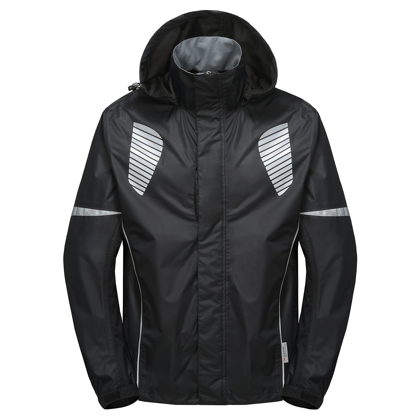  Reflective Men's Running Cycling Rain Jacket
