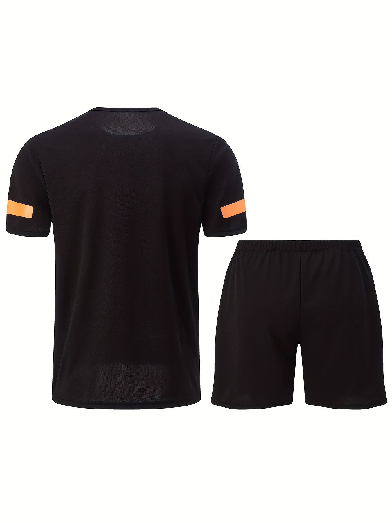 2-Pack Men' Summer Sports Short-Sleeved Suit 