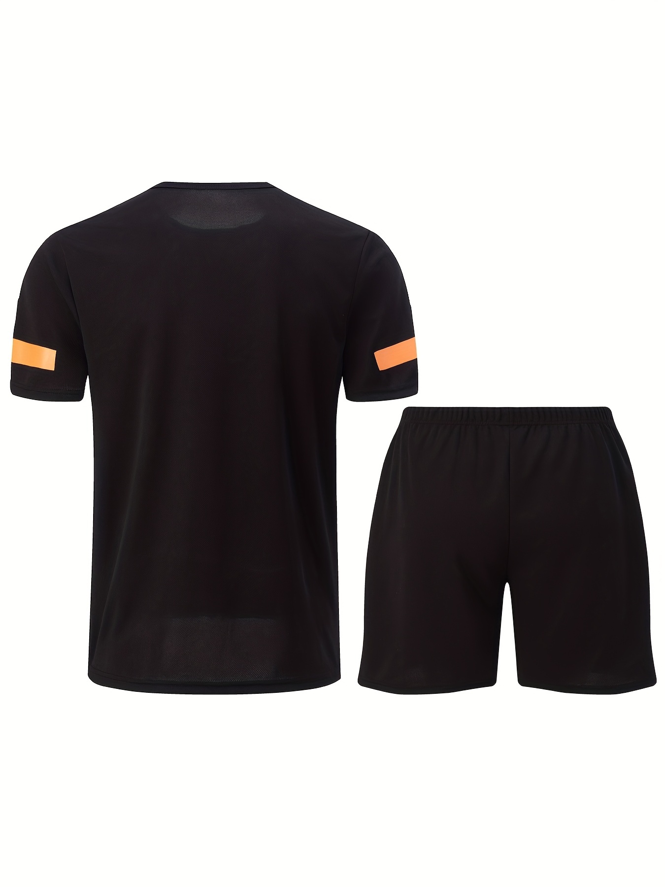 2-Pack Men' Summer Sports Short-Sleeved Suit 