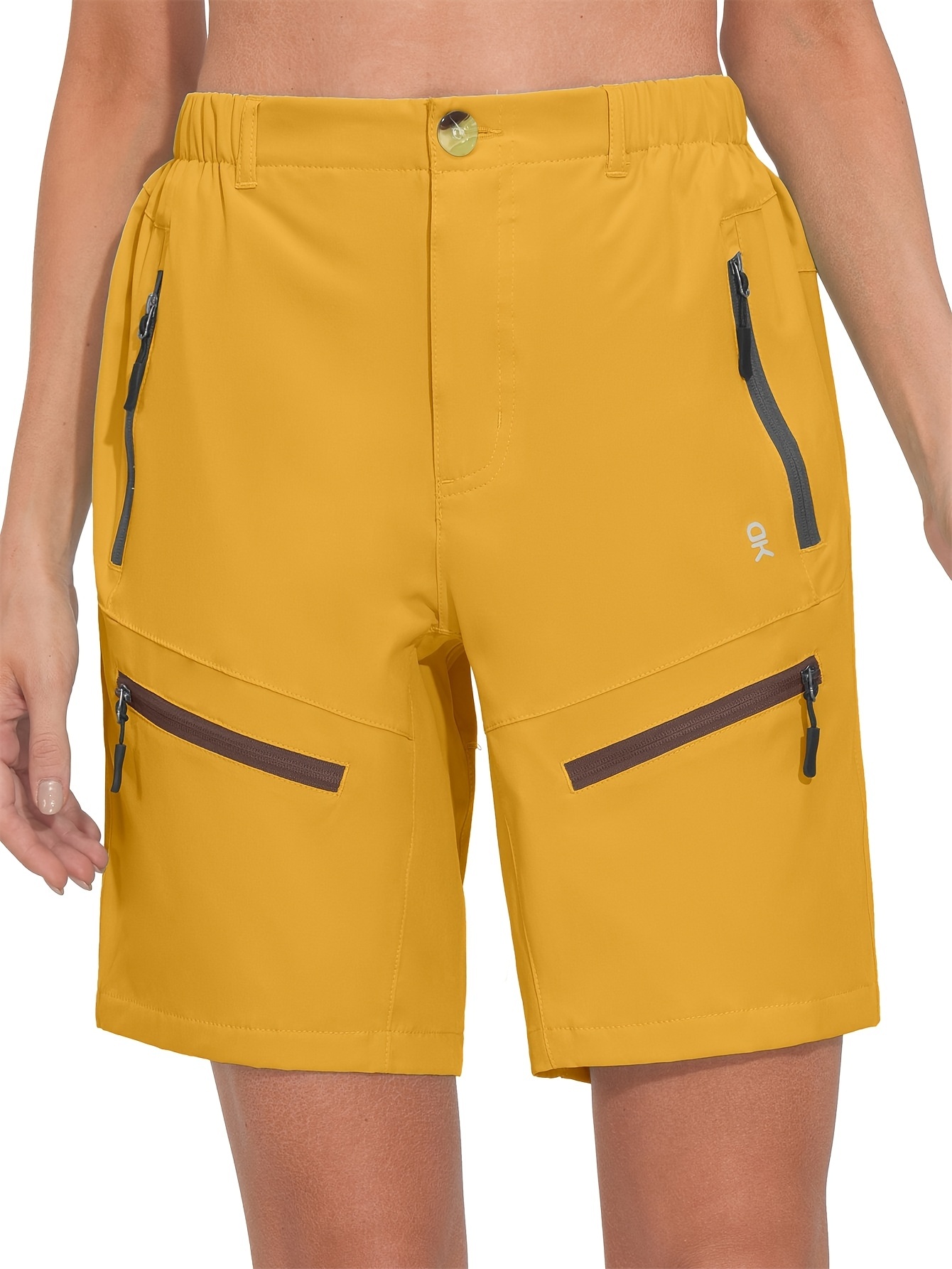 Women'S 9 Inch Inseam Quick Dry Stretch Lightweight Cargo Shorts