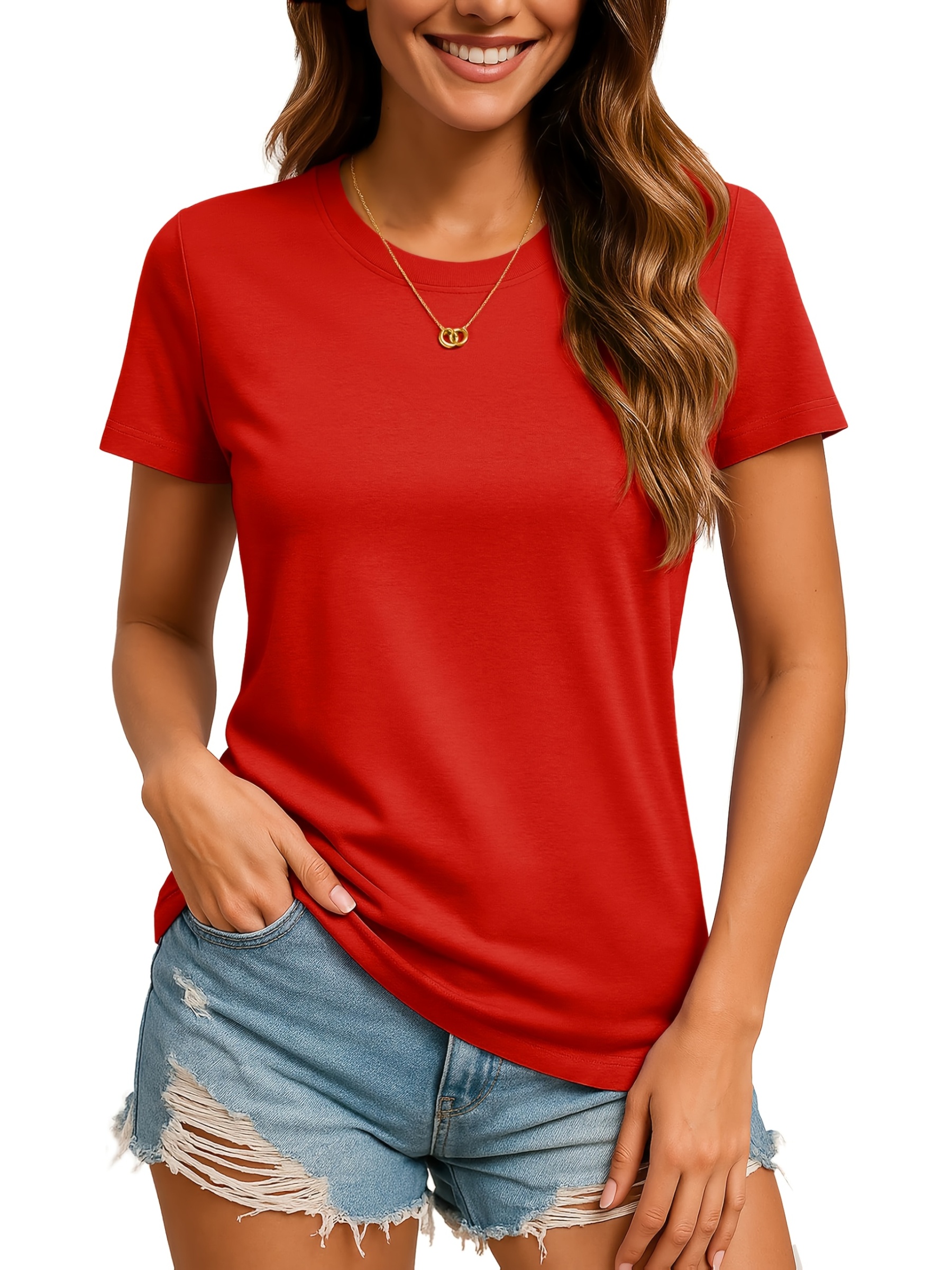 Women's Dopamine Cotton T-Shirt 