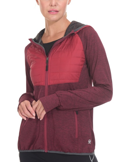  Lightweight Thermal-Lined Women's Hooded Jacket
