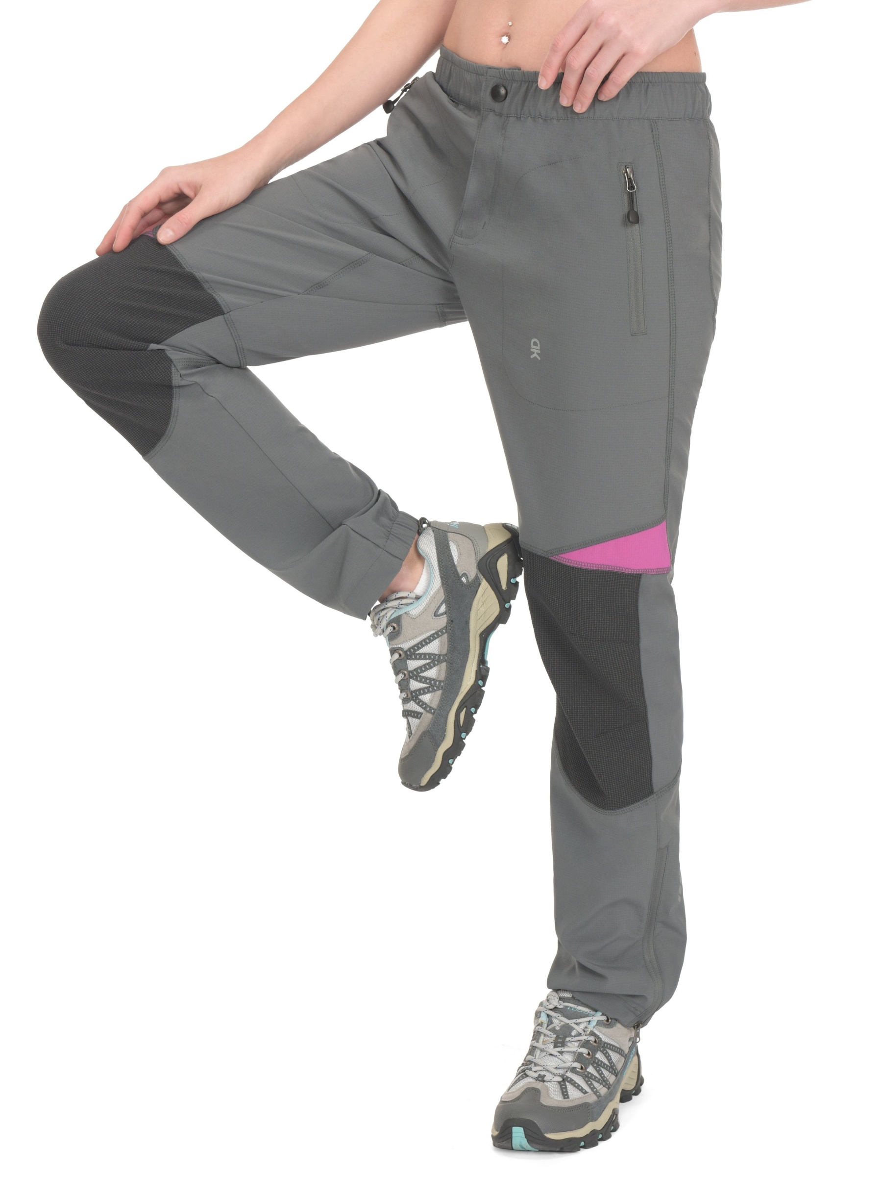 Women's Stretch Convertible Pants Zip-Off Quick Dry Hiking Pants