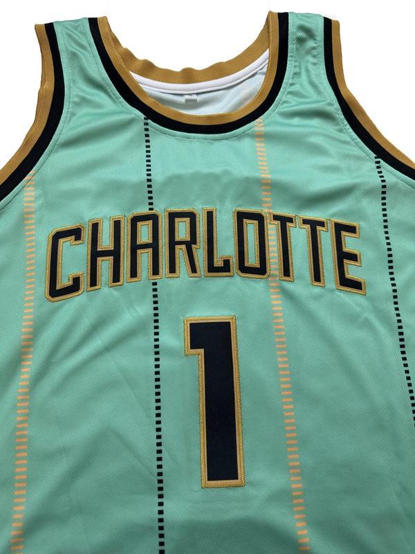 CHARLOTTE #1 Basketball Jersey Tank