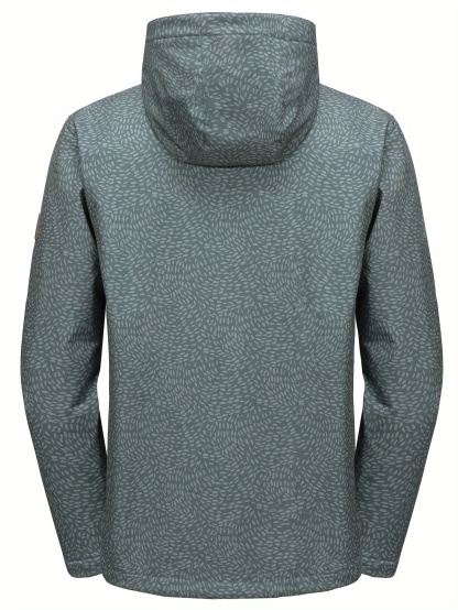 Men's Softshell Jacket with Removable Hood