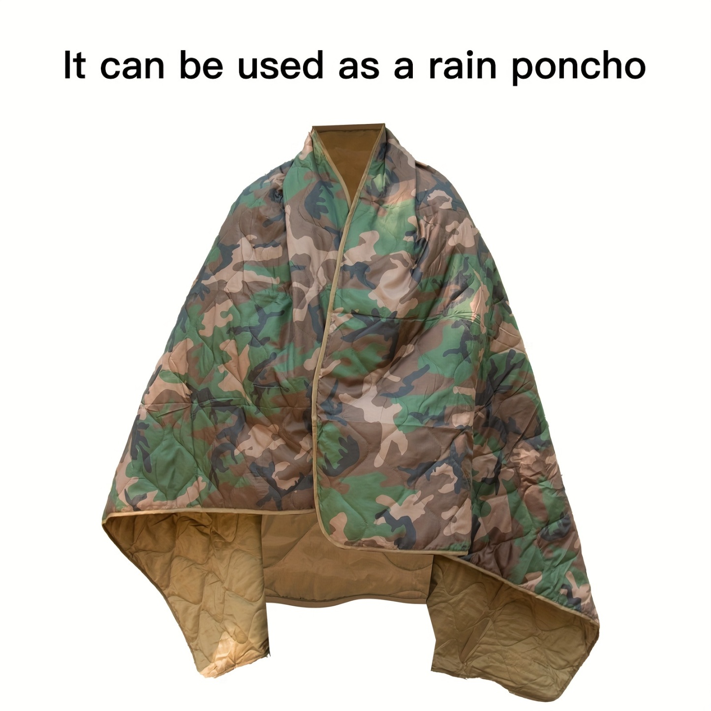 Camouflage Camping Blanket