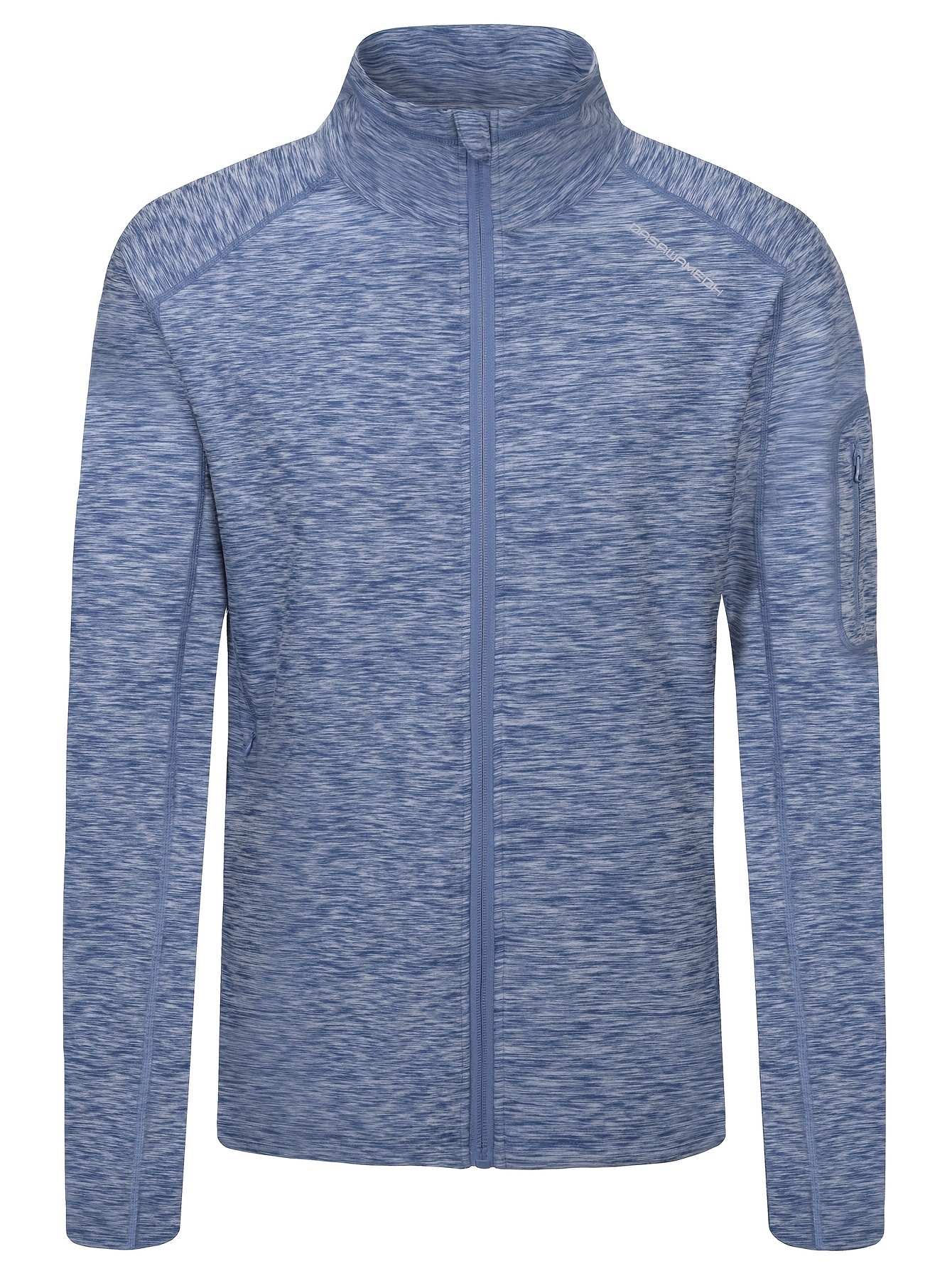 Men's Running Sport Track Jacket Full Zip Workout Athletic Fitness Jackets