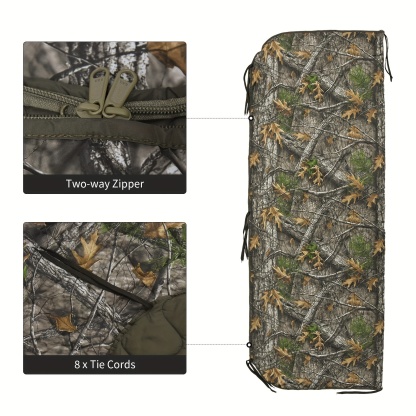  Camouflage Envelope Insulated Sleeping Bag
