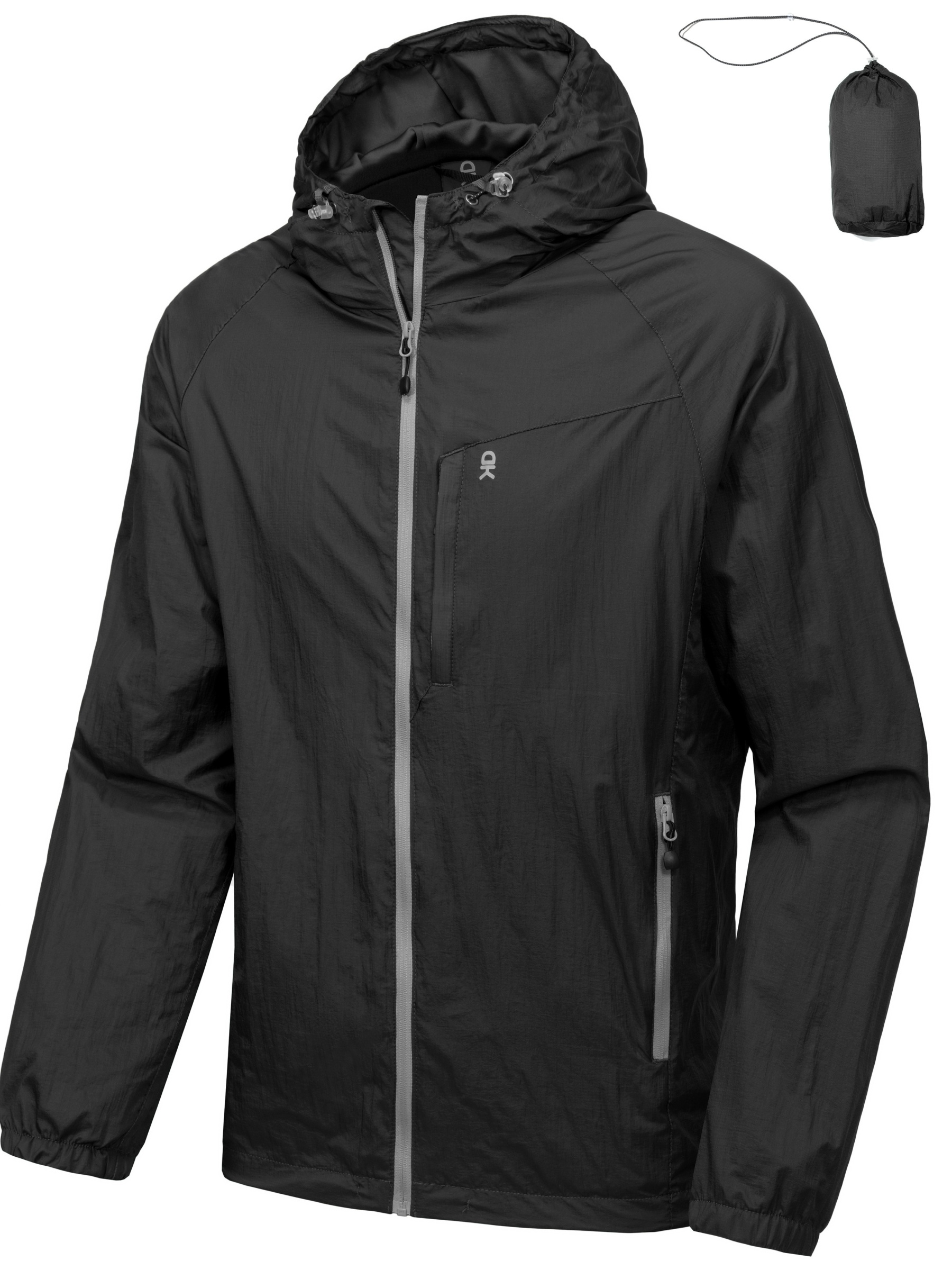 Men's Performance Windbreaker Lightweight packable Jacket