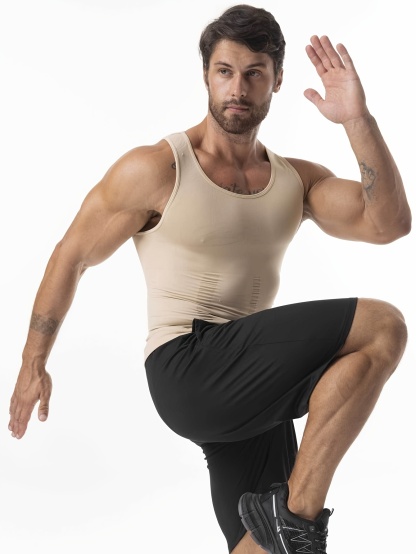 Men's Moisture Wicking Sleeveless Shirt Training Vest