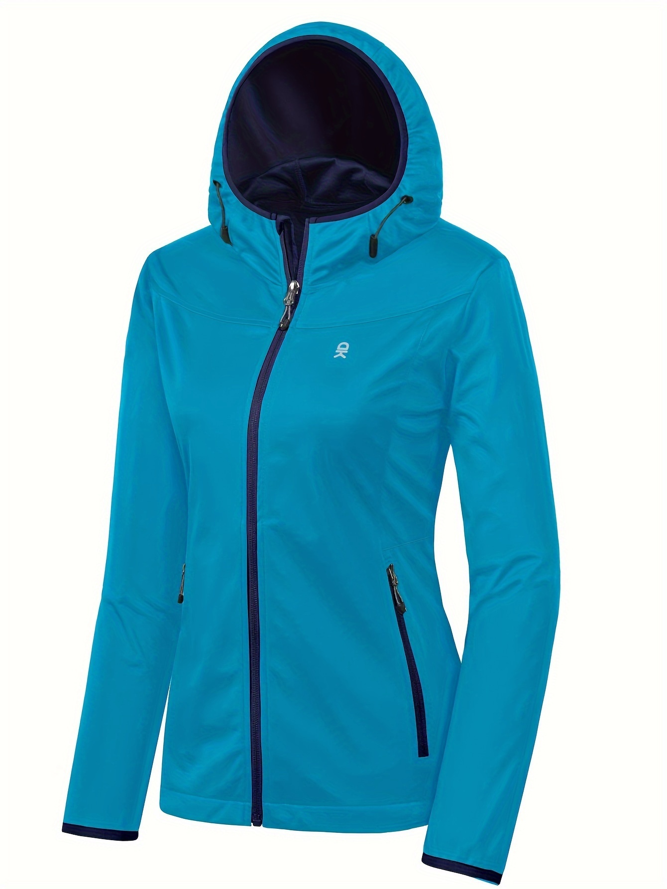 Women's WaterproofLightweight Hooded Jacket
